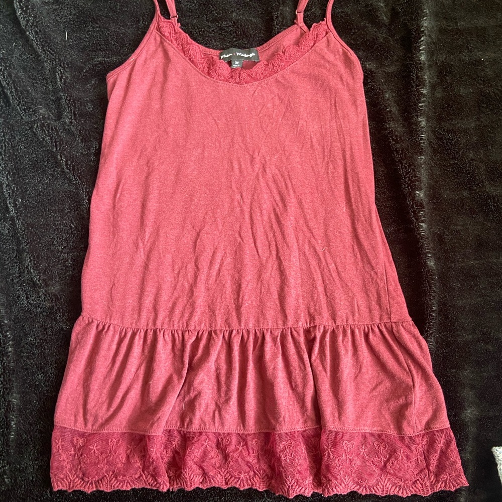 Lace tank top